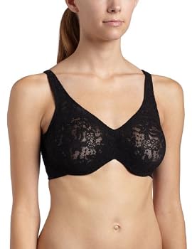 Wacoal Women's Halo Lace Full Coverage Underwire Bra # 65547
