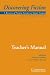 Book Discovering Fiction, Intro Level Teacher's Manual: A Reader of American Short Stories (Discovering Fiction)