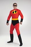 Mr Incredible Adult The Incredibles Cartoon Character Superhero Costume Halloween
