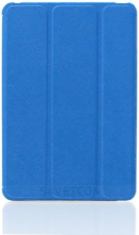 SAVEICON (TM) Ultra Lightweight Slim Shell Standing Smart Case Cover with Auto Sleep/Wake Feature for Apple iPad mini 7.9 inch Tablet (iPad Mini, Blue)