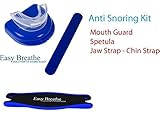 Best Anti Snore Device Products on the Market - STOP SNORING Chin Strap - Comes with Sleep Aid Mouth Guard - Helps with Clenching, Grinding, Pain, Chattering - Best Dental Occlusal Guard - CPAP - Comfortable Relief Every Night - Money Back Guarantee!