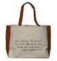 can I borrow 50 cents? My mom told me to call home the first time I fell in love Large BELLA TOTEBAG w/ pockets (Choice of Colors)