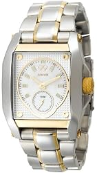 REACTOR Men's 95105 Fusion Mother of Pearl Dial Two-Tone Watch