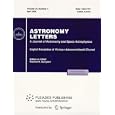 Astronomy Letters April 2008 A Journal of Astronomy and Space Astrophysics Vol 34 No. 4 ISSN 1063-7737 by Pleiades