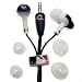NEMO DIGITAL MLF10114CHC MLB Batting Helmet Earbuds Chicago Cubs Style