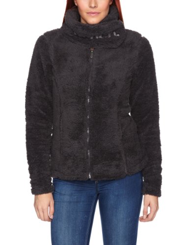 Bench Damen Pl&uuml;schjacke WOLFHOUND, charcoal, S