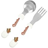 Baltimore Orioles Stainless Steel Fork & Spoon Set