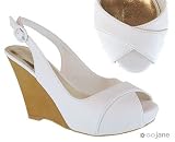 CRISS CROSS SLINGBACK WEDGE