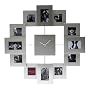 PT Family Time Photoframe Clock, Silver