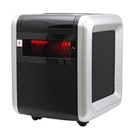 American Comfort R4 1500W 9000BTU Adjustable PTC Heater Air Purifier Black