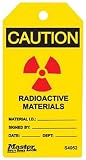 Best Price Master Lock S4052 Caution Tag - Radioactive Materials