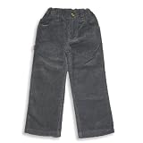Charlie Rocket - Toddler Boys 5 Pocket Style Corduroy Pants, Charcoal