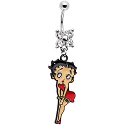 Licensed Betty Boop Belly Ring