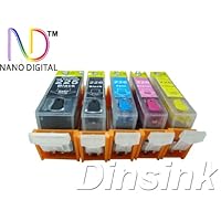 4 Pack New Compatible Canon PGI-225(1 Pack),CLI-226C(1 Pack),CLI-226M(1 Pack),CLI-226Y(1 Pack) Inkjet Cartridge