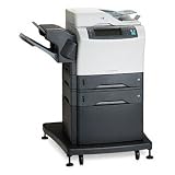 HP LaserJet M4345xs MFP - Multifunction ( fax / copier / printer / scanner ) - B/W - laser - copying (up to): 45 ppm - printing (up to): 45 ppm - 1100 sheets - 33.6 Kbps - Hi-Speed USB, 10/100 Base-TX