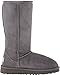 UGG Australia Classic Tall Grey Sheepskin Kids Boots Size 3 - 5229