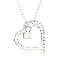 $199.99 - Diamond Journey Heart Pendant