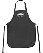 Mississippi State University Apron NCAA College Logo Black Mississippi State TOP RATED for Grilling, Barbecue, Kitchen and Cooking Best Unique Gifts for a Man, Men, HIM HER Women, Ladies. GIFT IDEA!