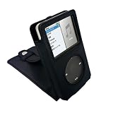 ラディウス ブラック iPod classic/Video用本革スタンドレザーケース radJacket RA-LS311K/