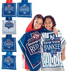 Avon New York NY Yankees Towel Kids Bath Beach Hooded children baseball