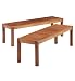 2 Wells Backless Benches