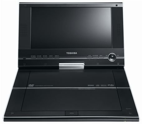 City Travel Guides Discounted  Elektronik : Toshiba SD P 101 DT K TE 10,2 Zoll / 26 cm Tragbarer DVD-Player (DivX-zertifiziert) mit integriertem DVB-T Tuner schwarz/silber