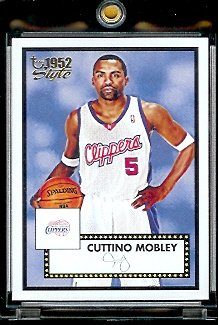 2005 06 Topps Style '52 Cuttino Mobley Los Angeles Clippers Basketball Card #115 - Mint Condition - In Protective Display Case !!