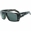 Arnette Heavy Hitter Men's Sports Sunglasses w/ Free B&F Heart Sticker Bundle - 2048/87 Striped Grey Havana/Grey