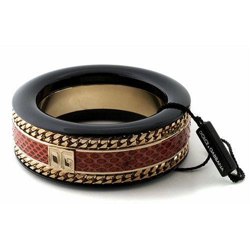 Click here to buy Dolce & Gabbana Python Skin Resin Bangle.