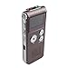 Etekcity® Rechargeable Digital Audio Voice 4GB 4G Recorder Dictaphone: USB interface, Built in MP3 player, Supports MP3, WMA, ASF, and WAV formats, great for recording lectures, meetings, or interviews, Supports Windows, Linux, and Mac Operating Systems, Plug and play (no drivers needed)