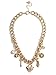 GUESS Women's Gold-Tone Woven-Chain Necklace