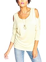 SO Cachemire & Knitwear Camiseta Manga Larga Joa (Beige)