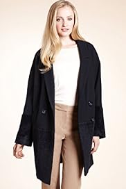 Autograph Wool Blend Double Breasted Coat