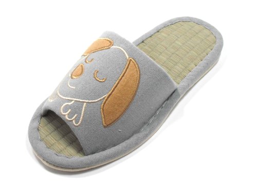 KNP26001T/Indoor Bamboo family Slippers for hardwood and carpet floor available many sizes and colors