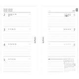 Produkt-Bild: Herlitz - Wochenkalendarium 2012 A6 93x171Kalendarium f&uuml;r Timer, Ringbuchkalender Wochenkalendarium A6 hoch