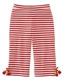Gymboree Red and White Striped Tulip Pant