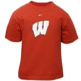 Nike Wisconsin Badgers Cardinal Toddler Classic College T-shirt