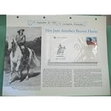1985 U.S. Stamp-First Day Cover-Honoring the American Horse