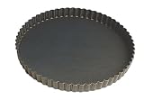 World Cuisine Non, Stick Fluted Tart Mold 12 1/2 Inch