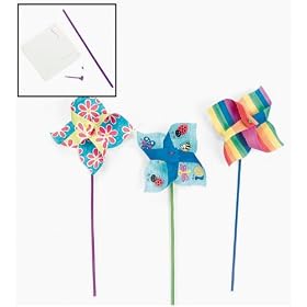 Design Your Own Jumbo Paper Pinwheels (2 dz)