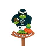 Pack of 2 NFL Philadelphia Eagles Frankenstein Halloween Wooden Lawn Stakes 30"