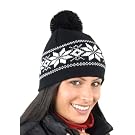 Result Fair Isles Knitted Winter Hat (Microfleece Lined)