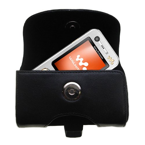Horizontal Leather Case with Belt Clip/Loop for the Sony Ericsson w890i