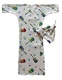 Guitar Notes Baby Gown Set