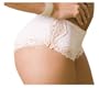 "TIFFANY" Go2 Panty by Lipo in a Box Pink w/Beige Trim X-Large