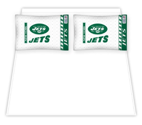 NFL New York Jets Micro Fiber Sheet Set Queen
