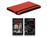 Bundle Monster Kindle Fire Combo Set with Snap On Cover Case, Vinyl Skin Decal and Screen Protector