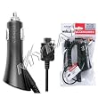 Black Premium Rapid Car Charger (with IC CHIP) for Pantech Matrix C740