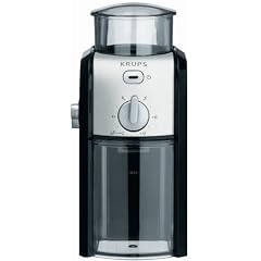 Krups G VX2 32 Kaffee-Espresso-M�hle ProEdition schwarz Testsieger EMPORIO 10/2008