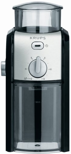 Krups G VX2 32 Kaffee-Espresso-Mühle ProEdition schwarz Testsieger EMPORIO 10/2008